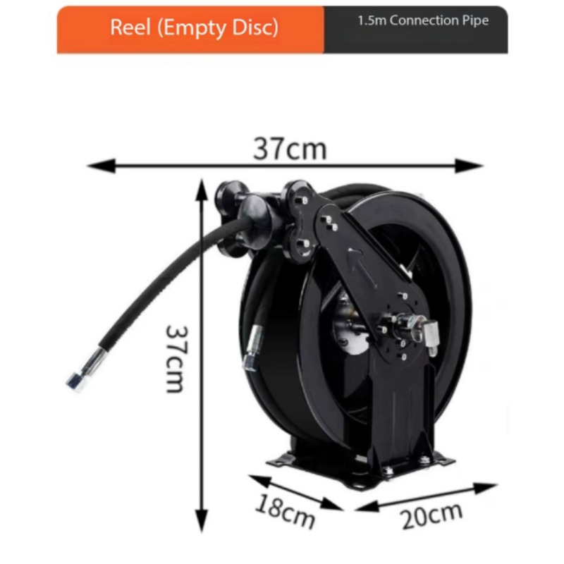 Leere Schlauchhaspel mit 1,5 m – Reel Oil Bewertung und Preis